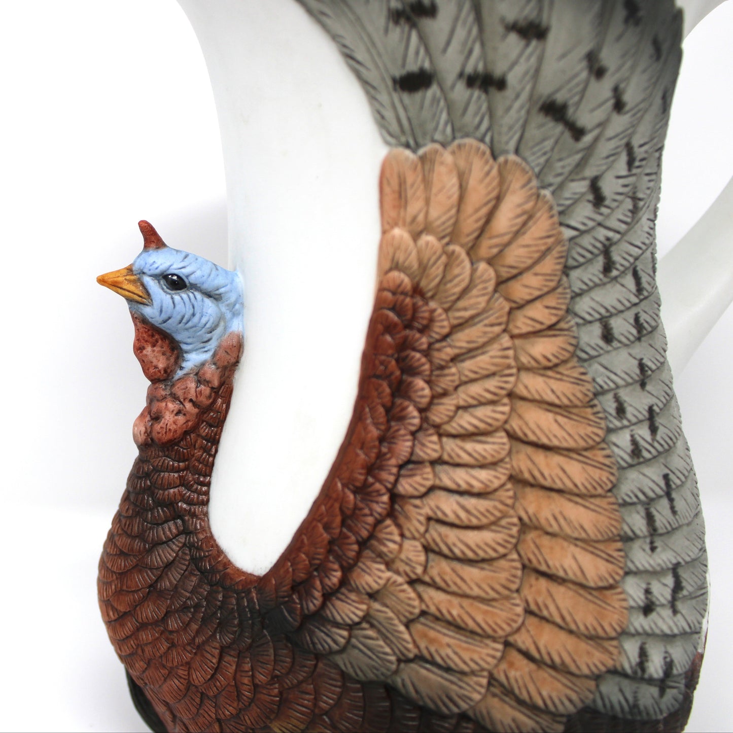 Pitcher, Figural Turkey Shaped, Wild Turkey Fliers Club, Austin Nichols Special Edition, Vintage 1987