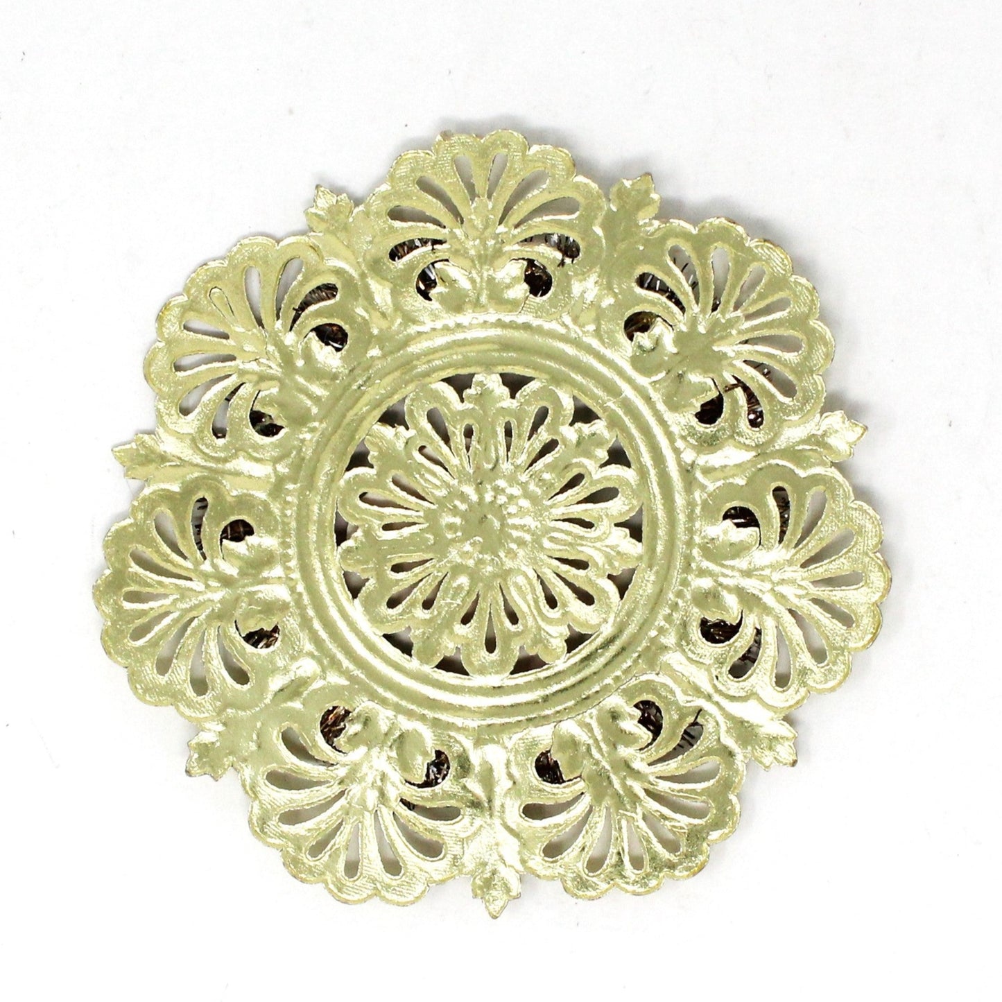 Ornaments, Dresden, Christmas Angel, Die Cut, Tinsel, Vintage West Germany