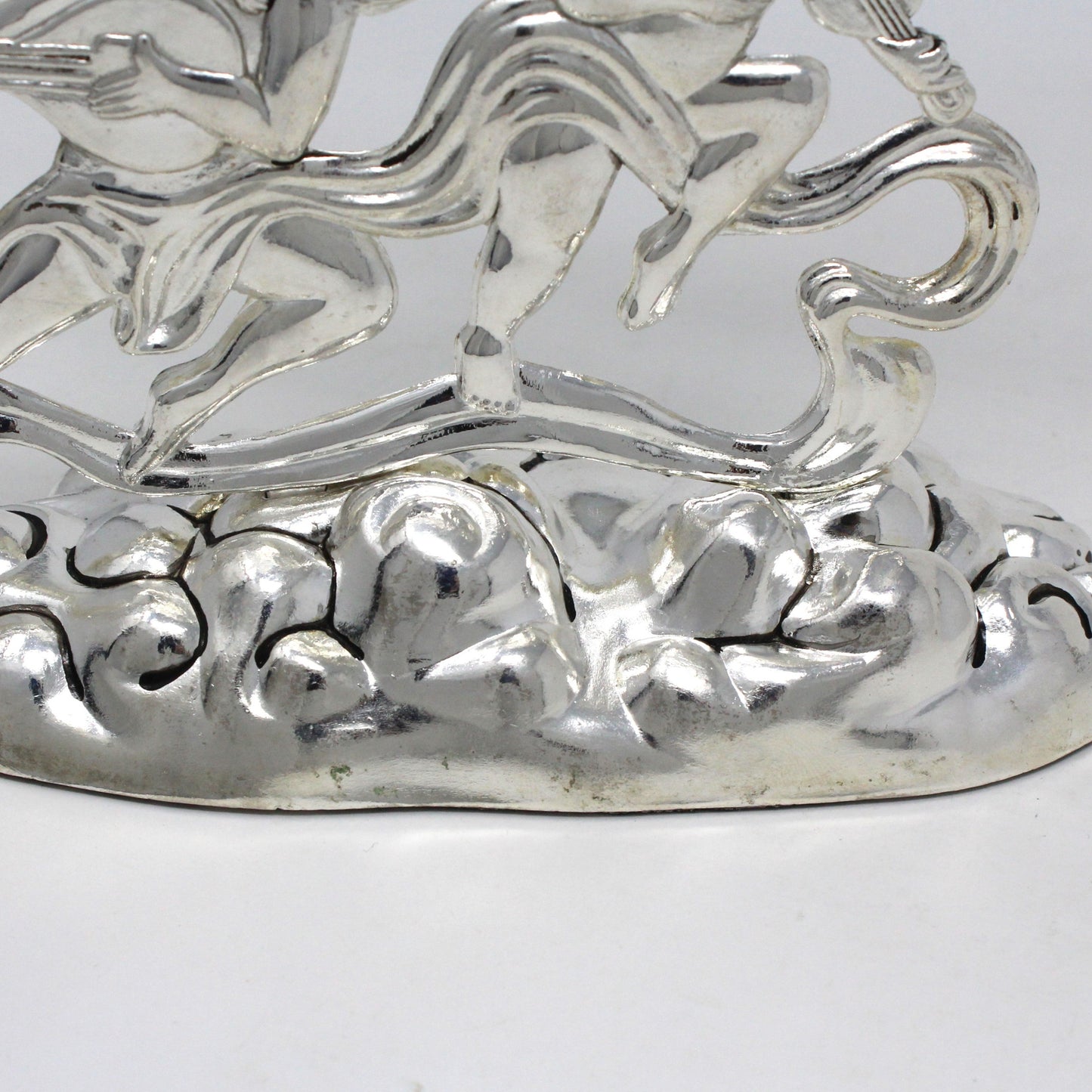 Candle Holder, Godinger, Silverplate, Musical Cherubs, Vintage