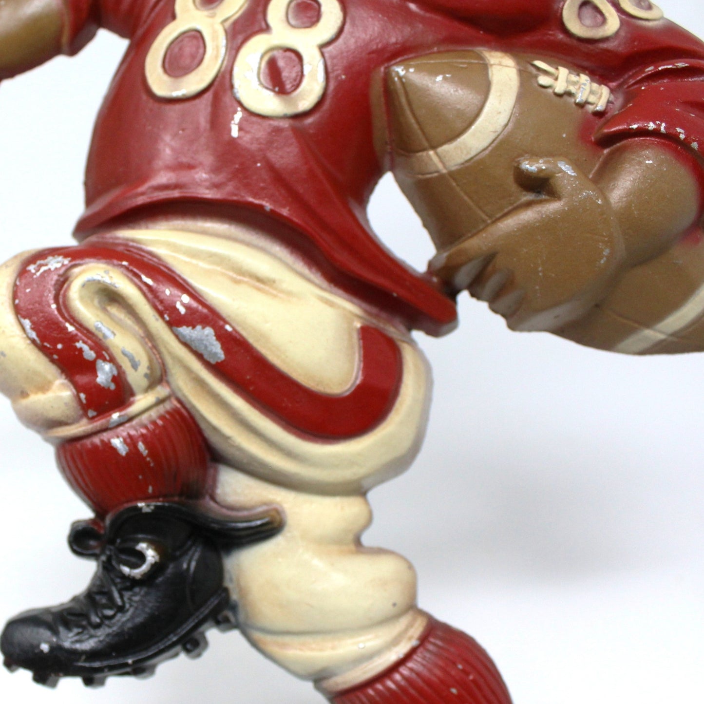 Art, HomCo, Football Players, Cast Metal Wall Plaques Wall Decor, Set of 3, Vintage
