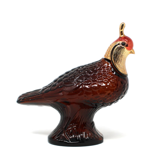 Decanter, Avon, Quail Perfume Decanter, Bird Shaped Bottle, Vintage Collectible