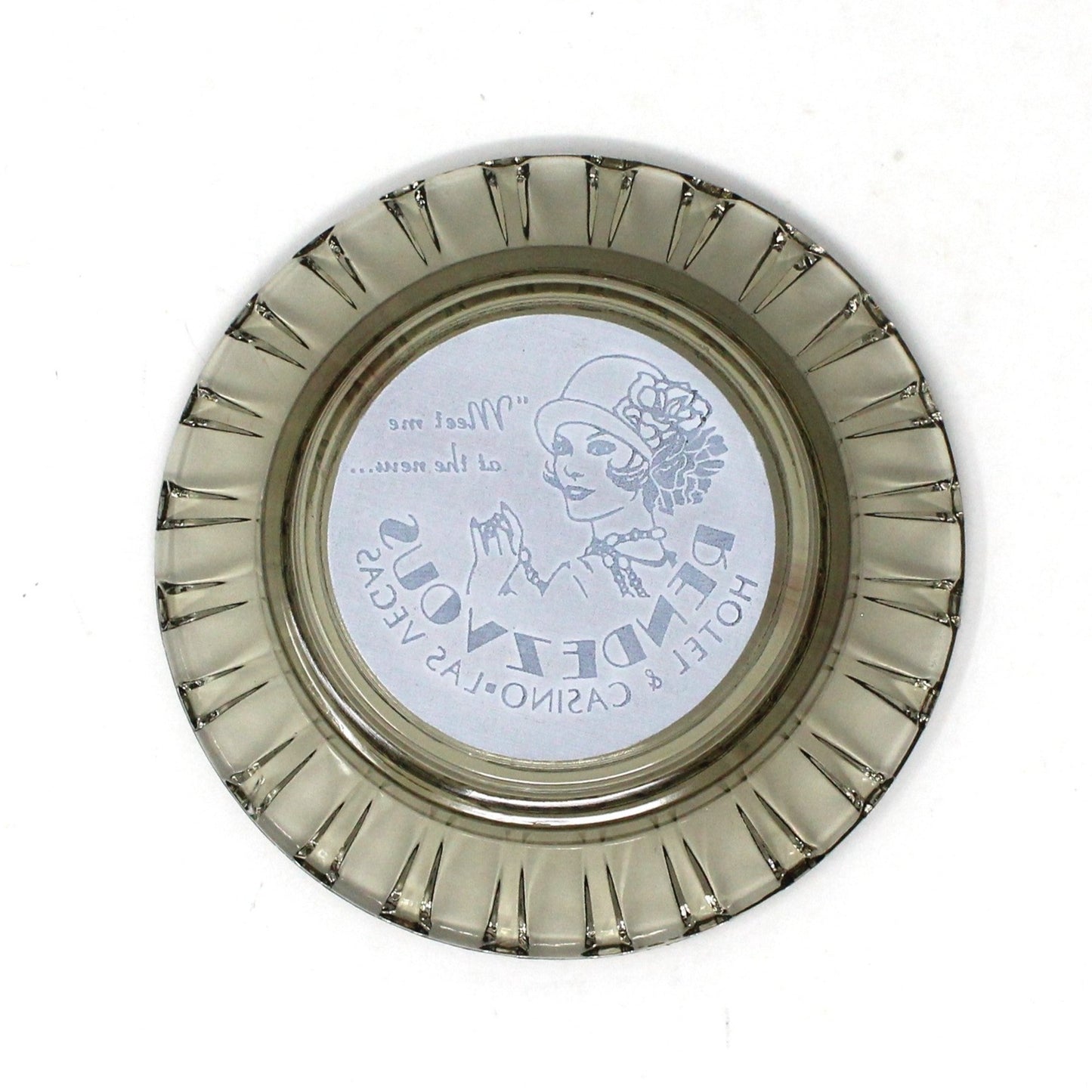 Ashtray, Casino Souvenir, Rendezvous Hotel & Casino Las Vegas, Vintage