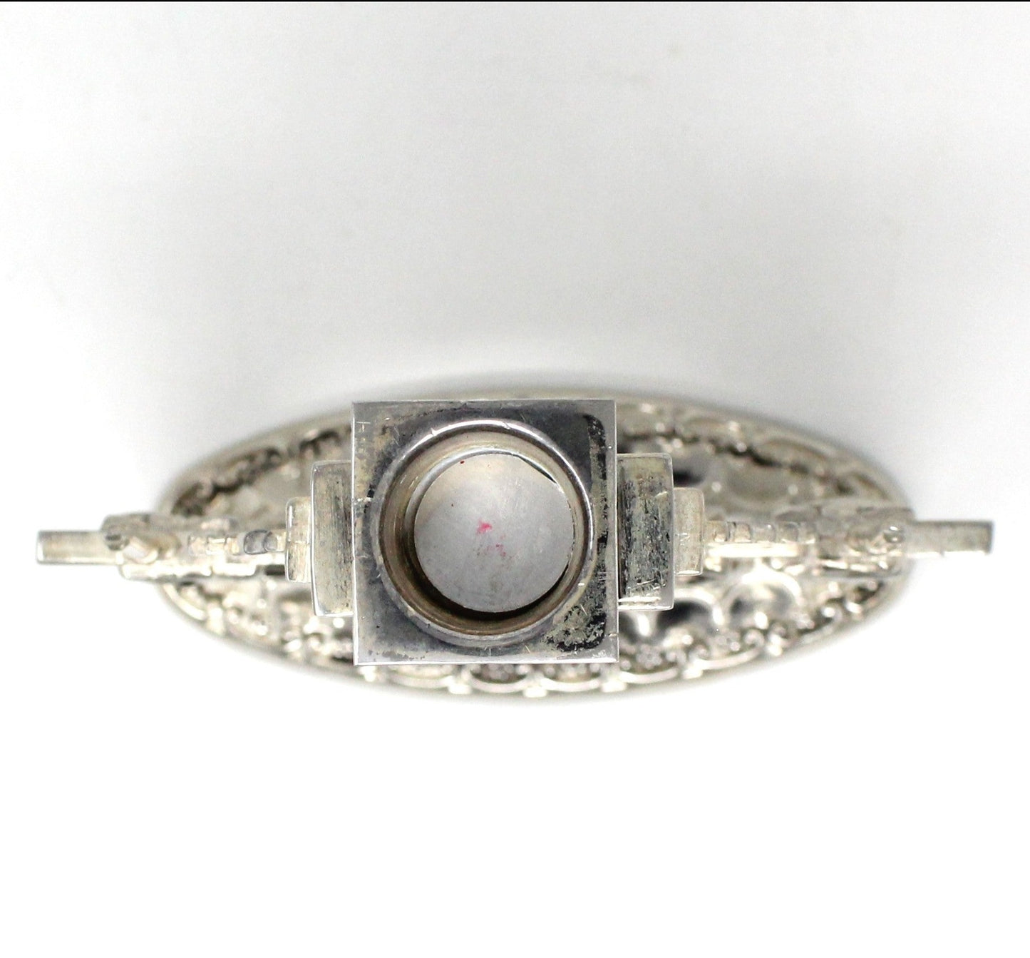 Candle Holder, Godinger, Silverplate, Christmas Fireplace Mantel, Vintage