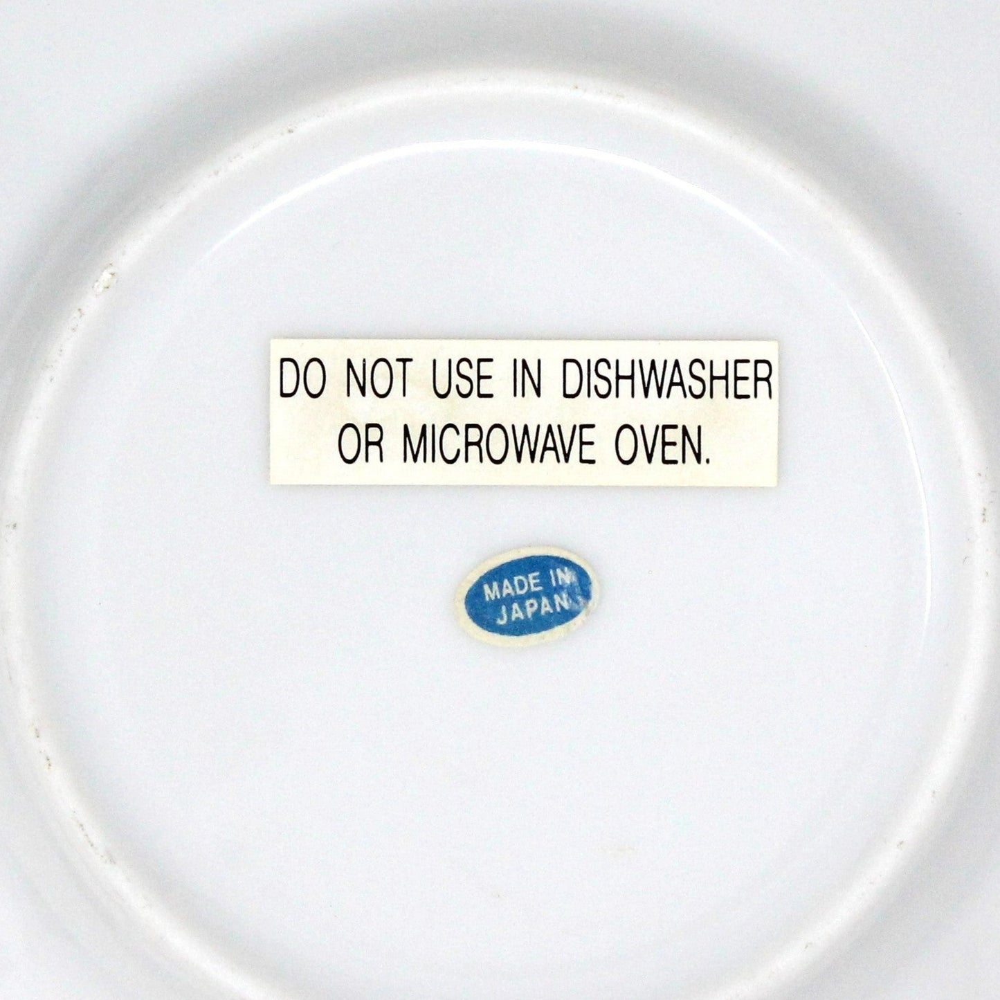 Demitasse & Saucer, Iridescent Marbled Blue Design, Vintage Japan