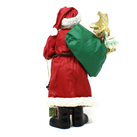 Figurine, Christmas Santa, Possible Dreams Clothtique "Heaven Sent", Vintage 1996