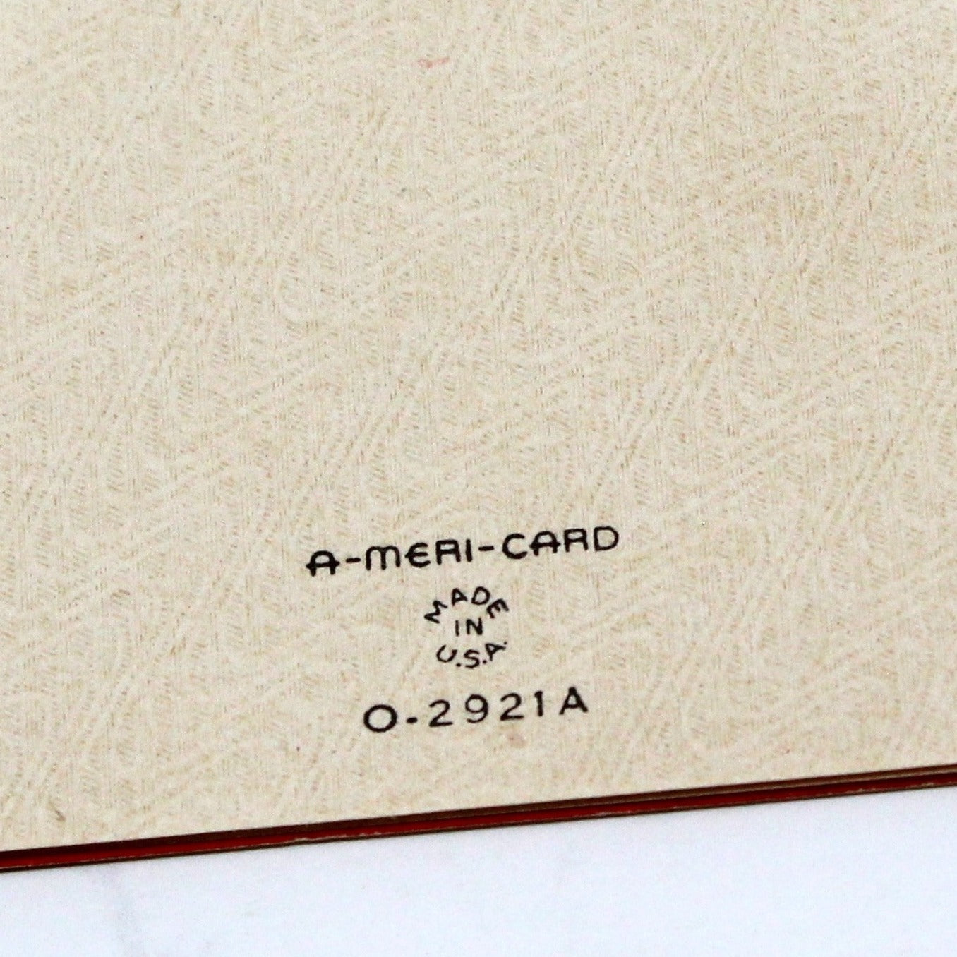 Greeting Card / Valentine Card, A-Meri-Card, Victorian Couple, Vintage