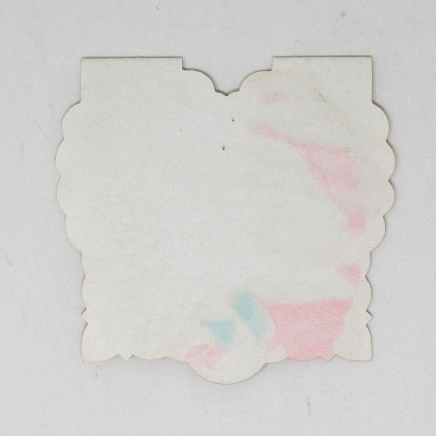 Greeting Card / Valentine Card, Girl with Love Letter, Vintage 1930's