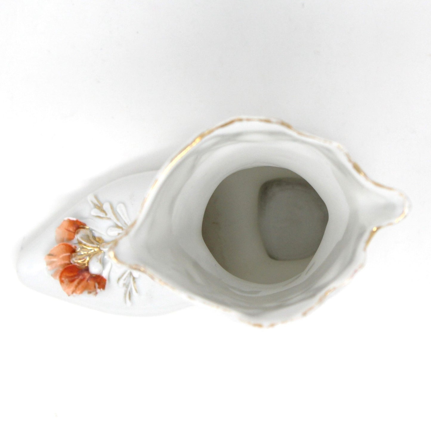 Shoe / Boot, Porcelain Victorian Boot, Hand Applied Floral, Vintage Germany