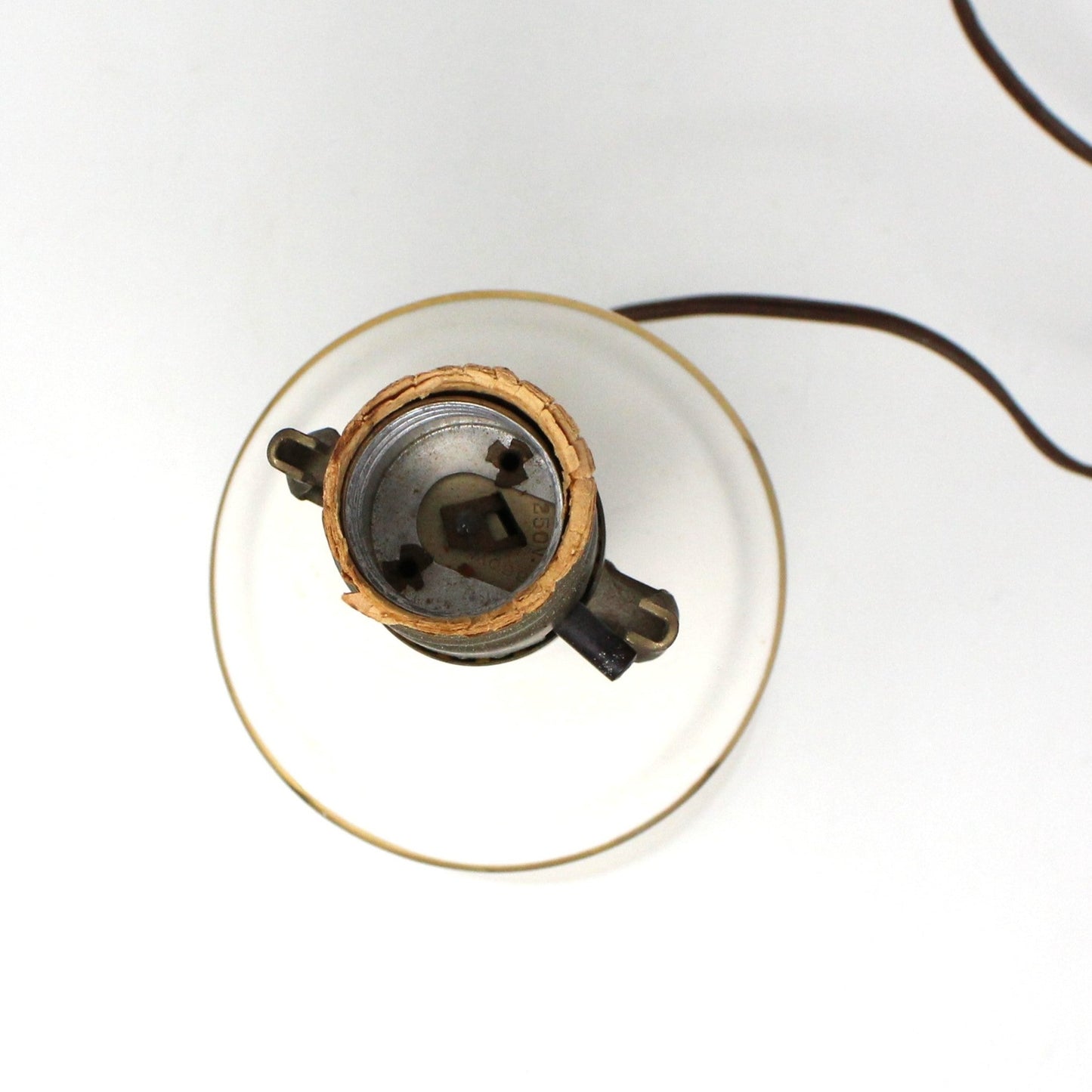 Lamp, Table Lamp, Cottage Style, Blue Onion Pattern / Blue & White, Porcelain, Vintage