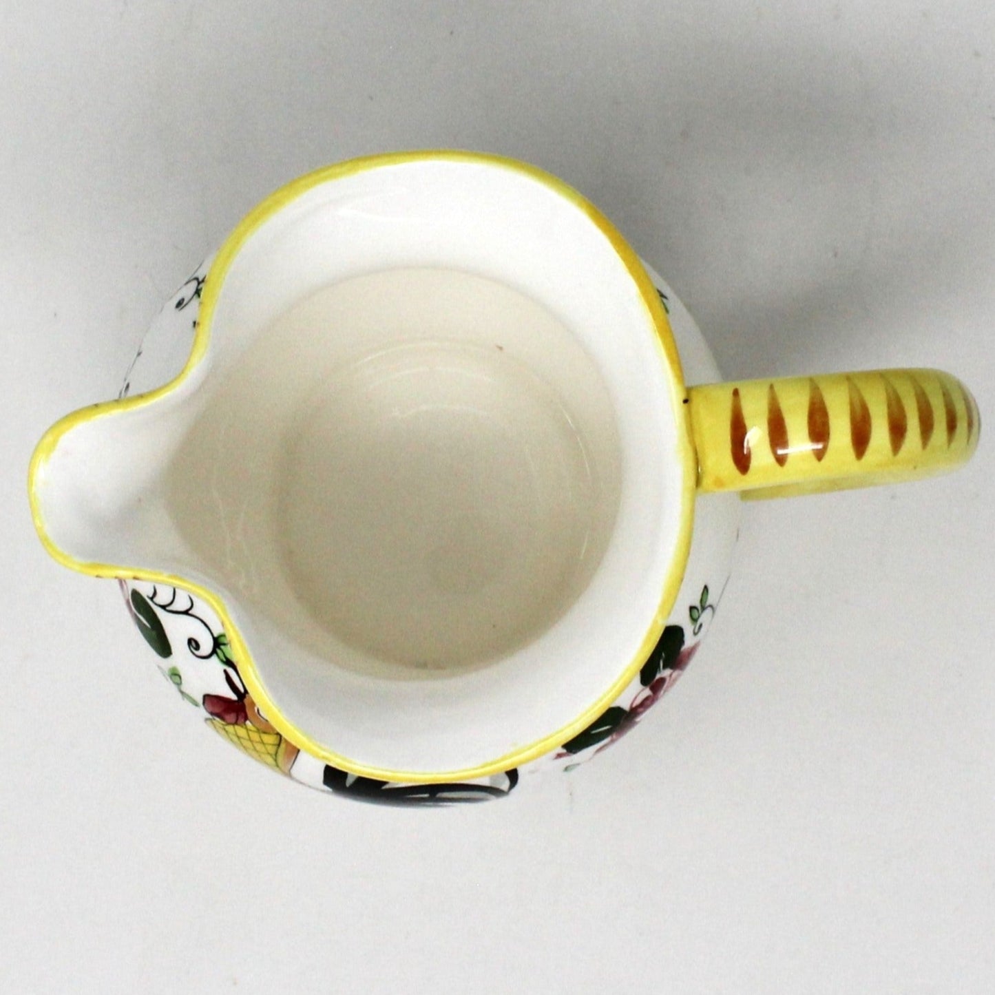 Pitcher, Ucagco, Early Provincial, Rooster & Roses, Ceramic, Japan