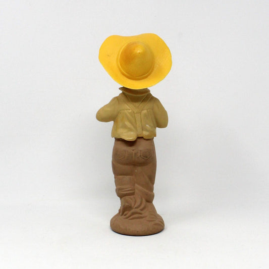 Decanter, Avon, Catch a Fish Perfume Decanter, Fisherman, Vintage Collectible