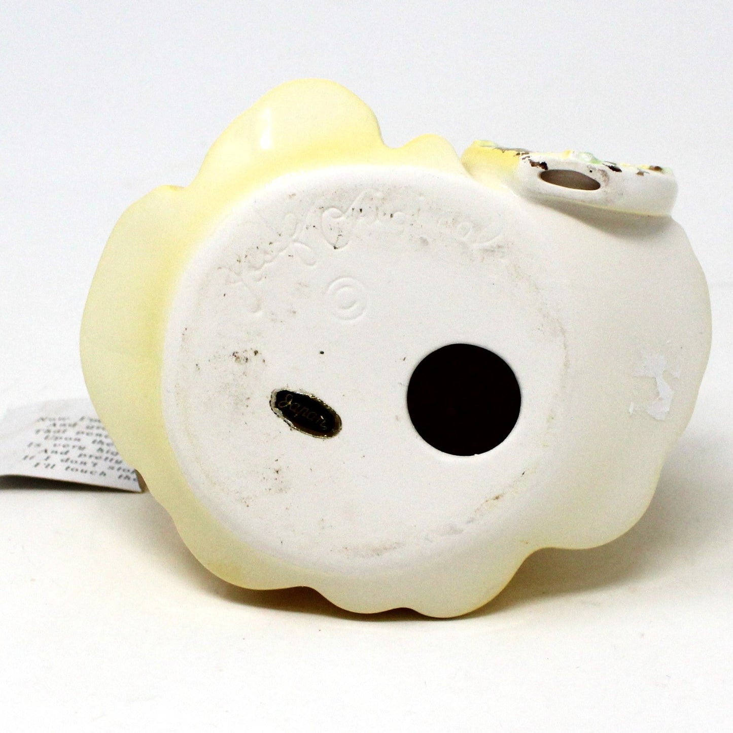 Figurine, Josef Originals Birthday Angel, 8 Years, Yellow Dress