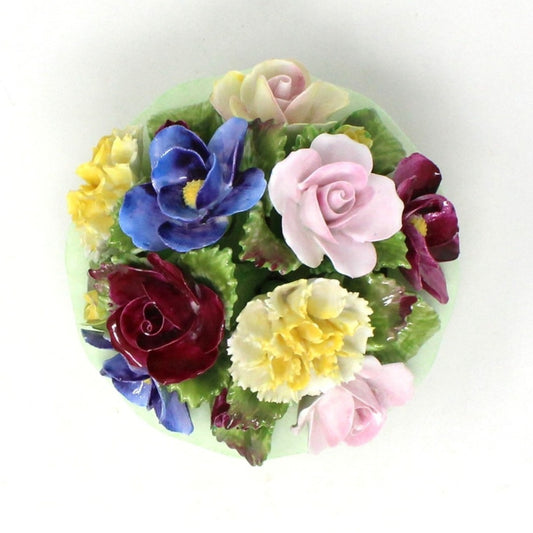 Floral Posy, Denton China (Longton), Porcelain Floral Fancy / Posy / Bouquet, Vintage Bone China