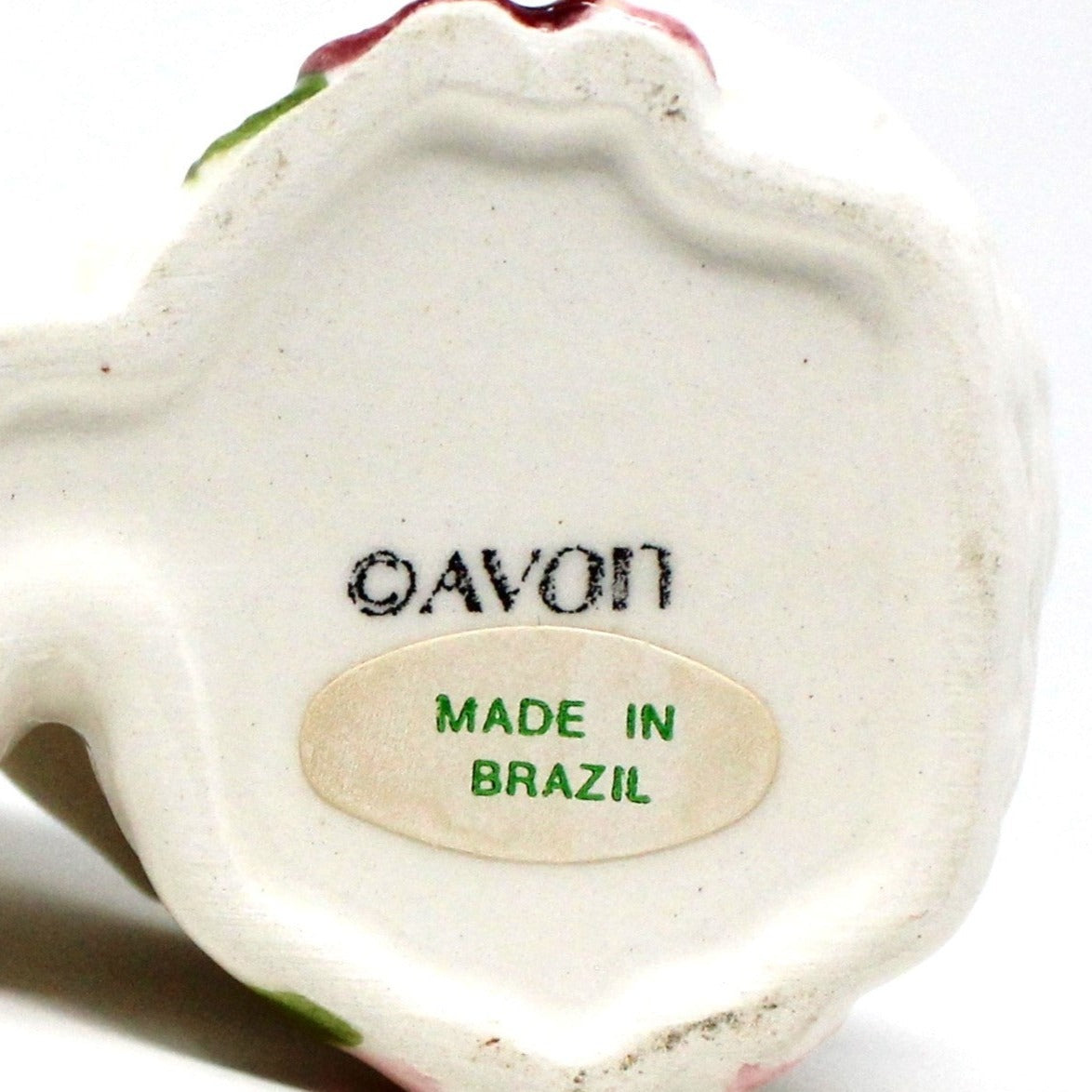 Candle Holders, Avon, Bunnies with Baskets, Ceramic Taper Holders, Vintage