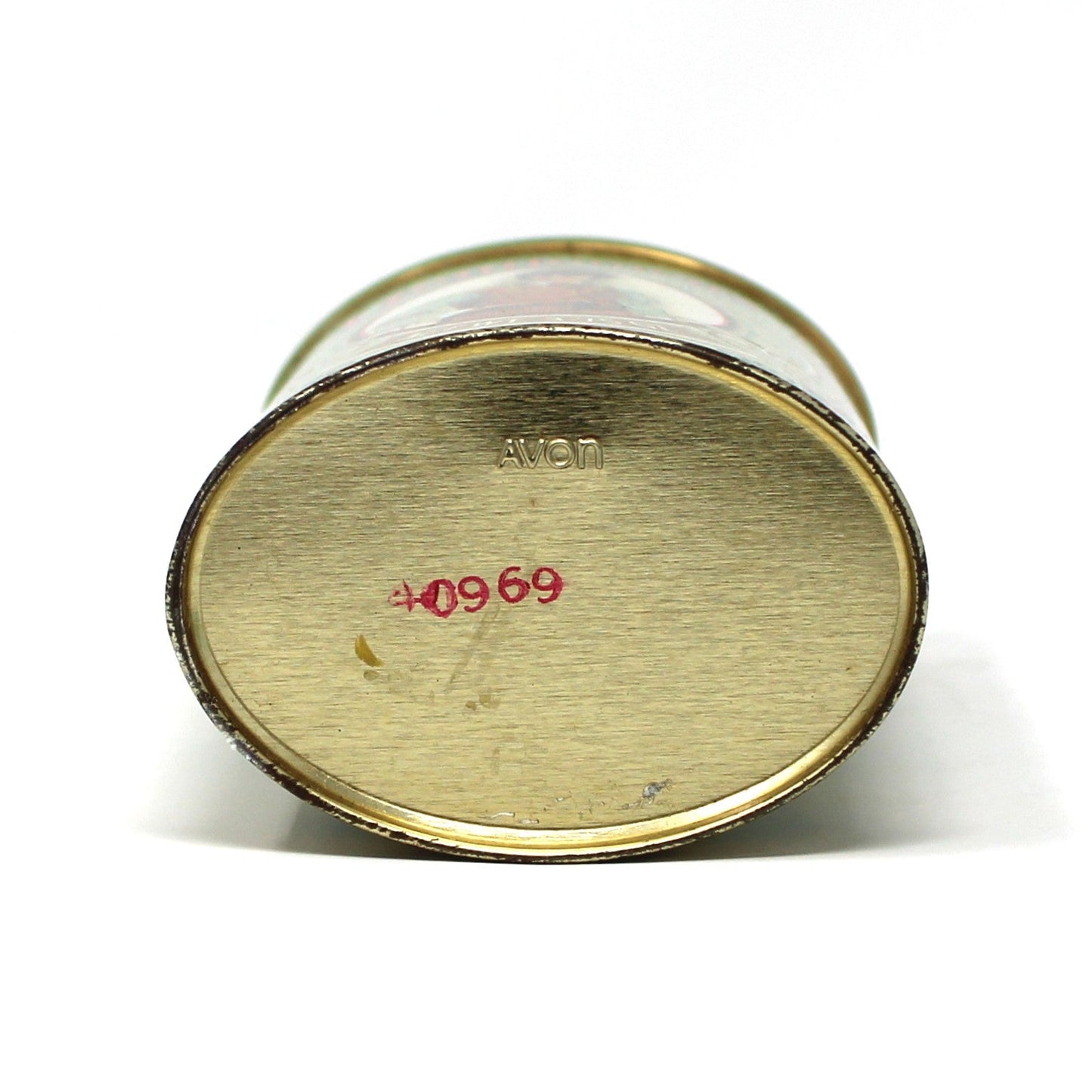 Shaker, Avon, Tin Powder Shaker, Gentlemen's Talc Trazarra Tin , Barbershop, Vintage