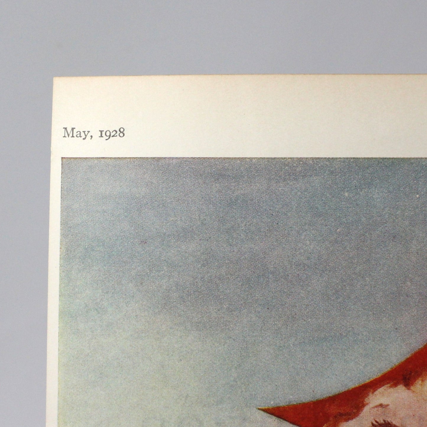 Advertisement, Wrigley's Chewing Gum, Original 1928 Pictorial Review Magazine Ad, Miss Muffet, Vintage