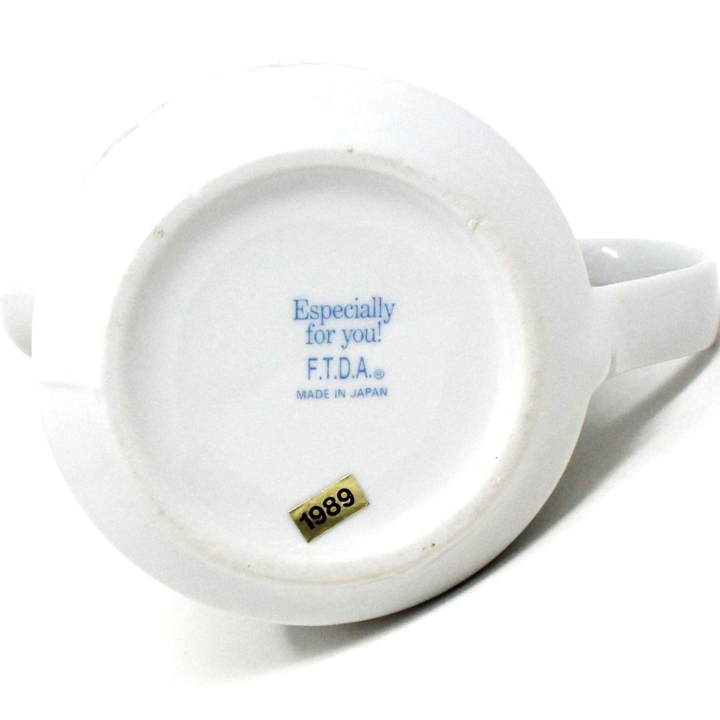 Milk Pitcher, FTD, Especially For You, Vintage Japan
