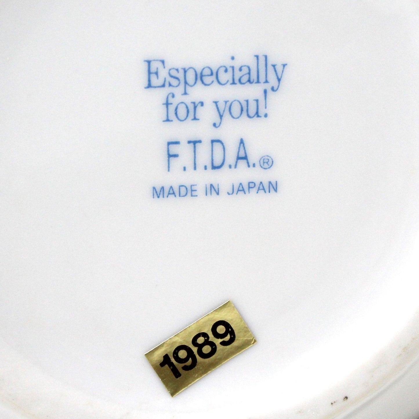 Milk Pitcher, FTD, Especially For You, Vintage Japan