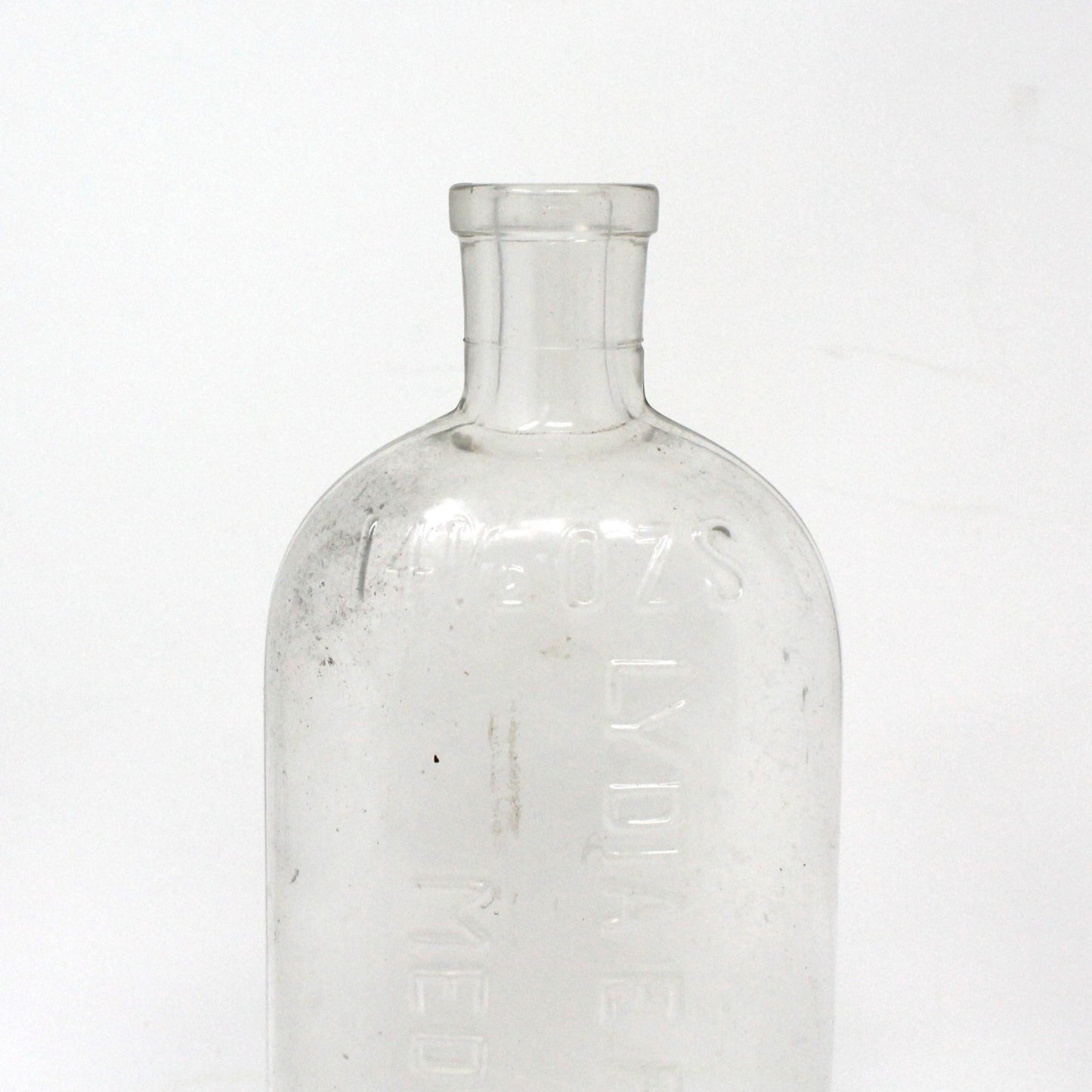 Medicine Bottle, Lydia E. Pinkham Medicine, 14.4 oz, Clear Antique