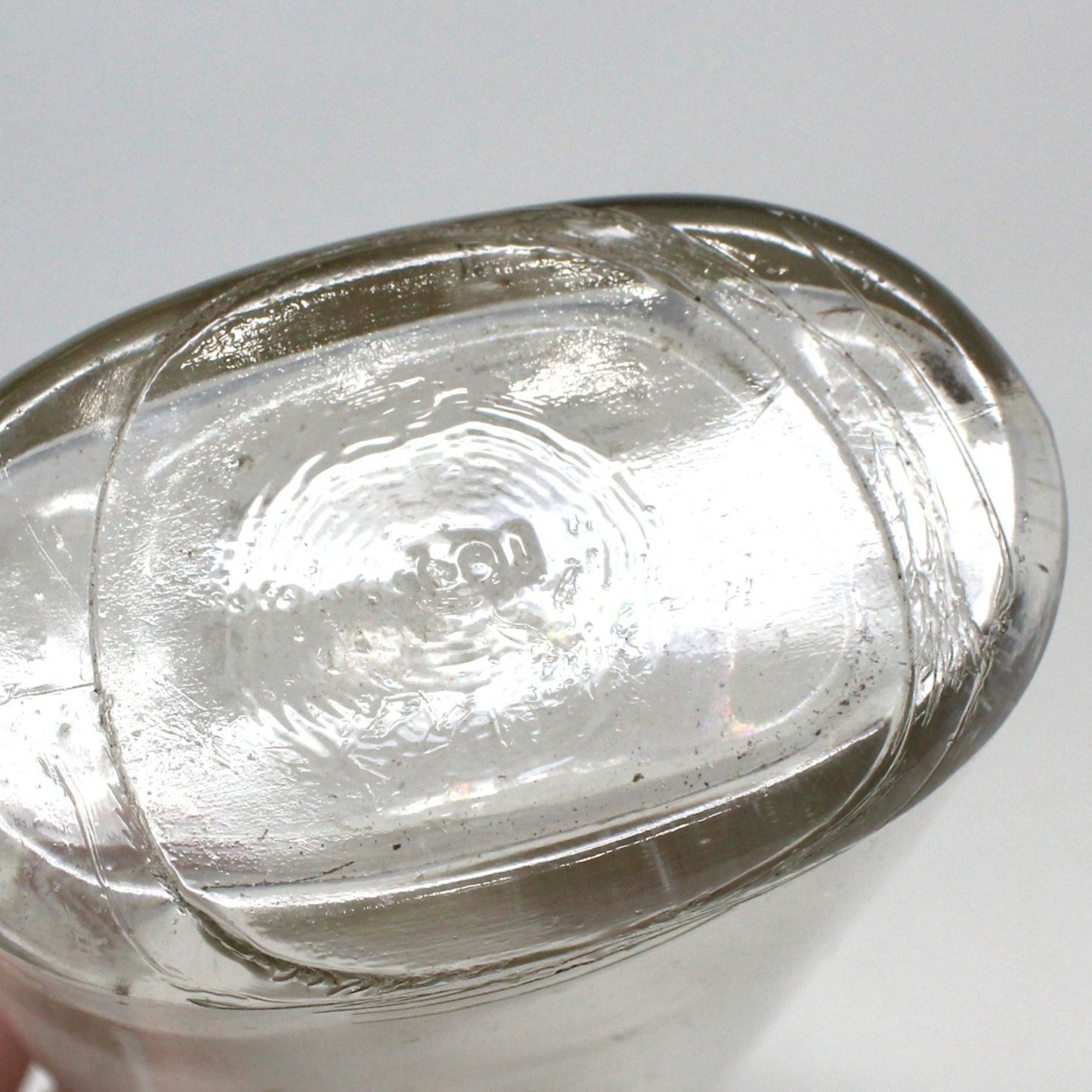 Medicine Bottle, Lydia E. Pinkham Medicine, 14.4 oz, Clear Antique