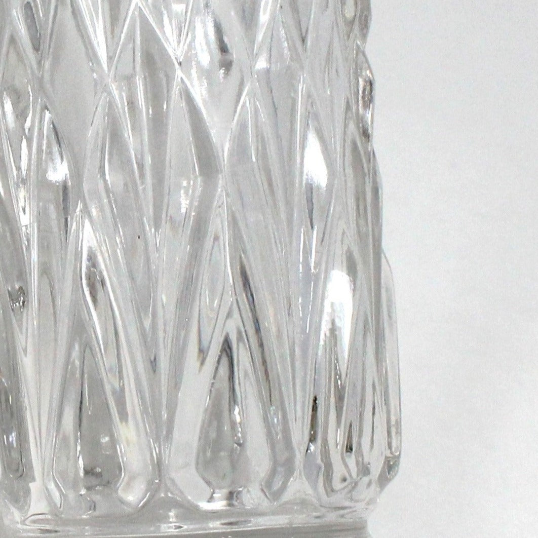 Pitcher, Small Cut Glass Pitcher, Arches, Vintage