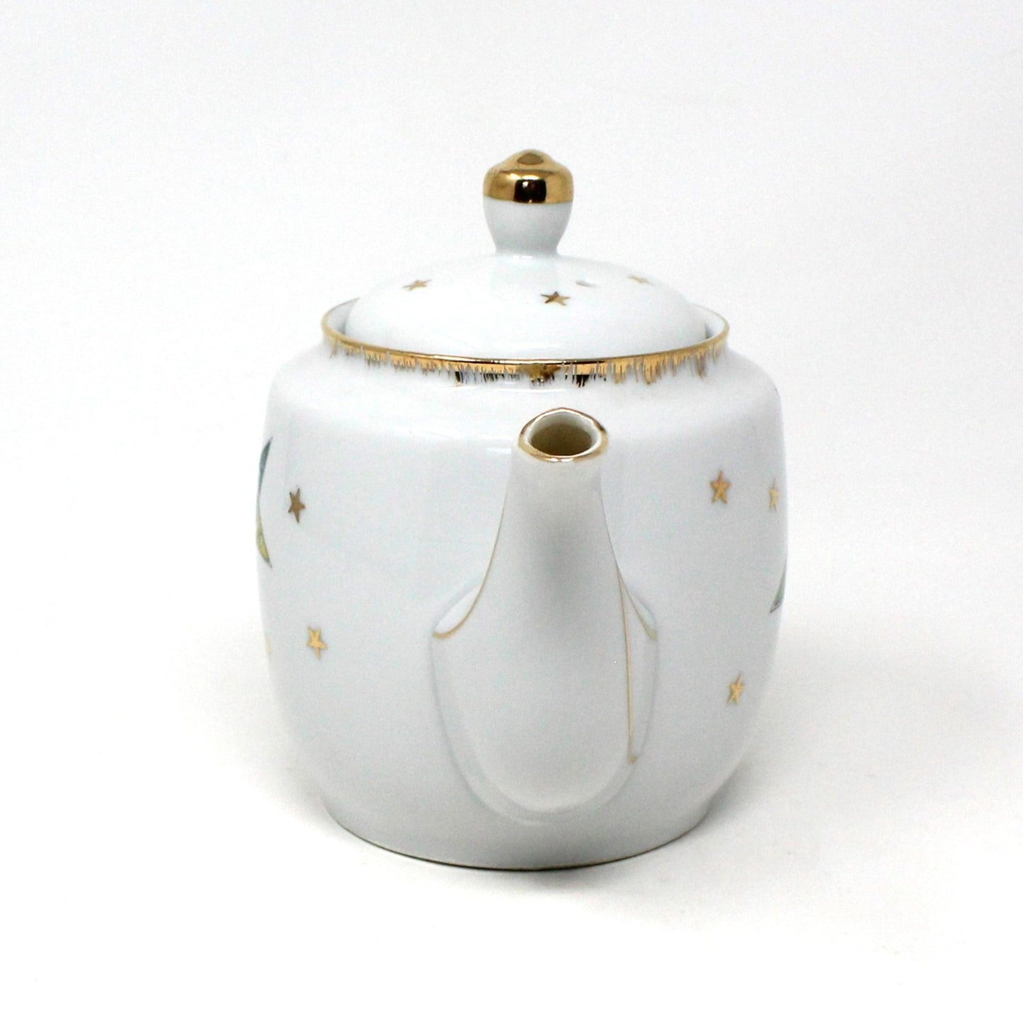 Teapot, Lefton, OES Order of the Eastern Star Freemasons, Vintage, SOLD