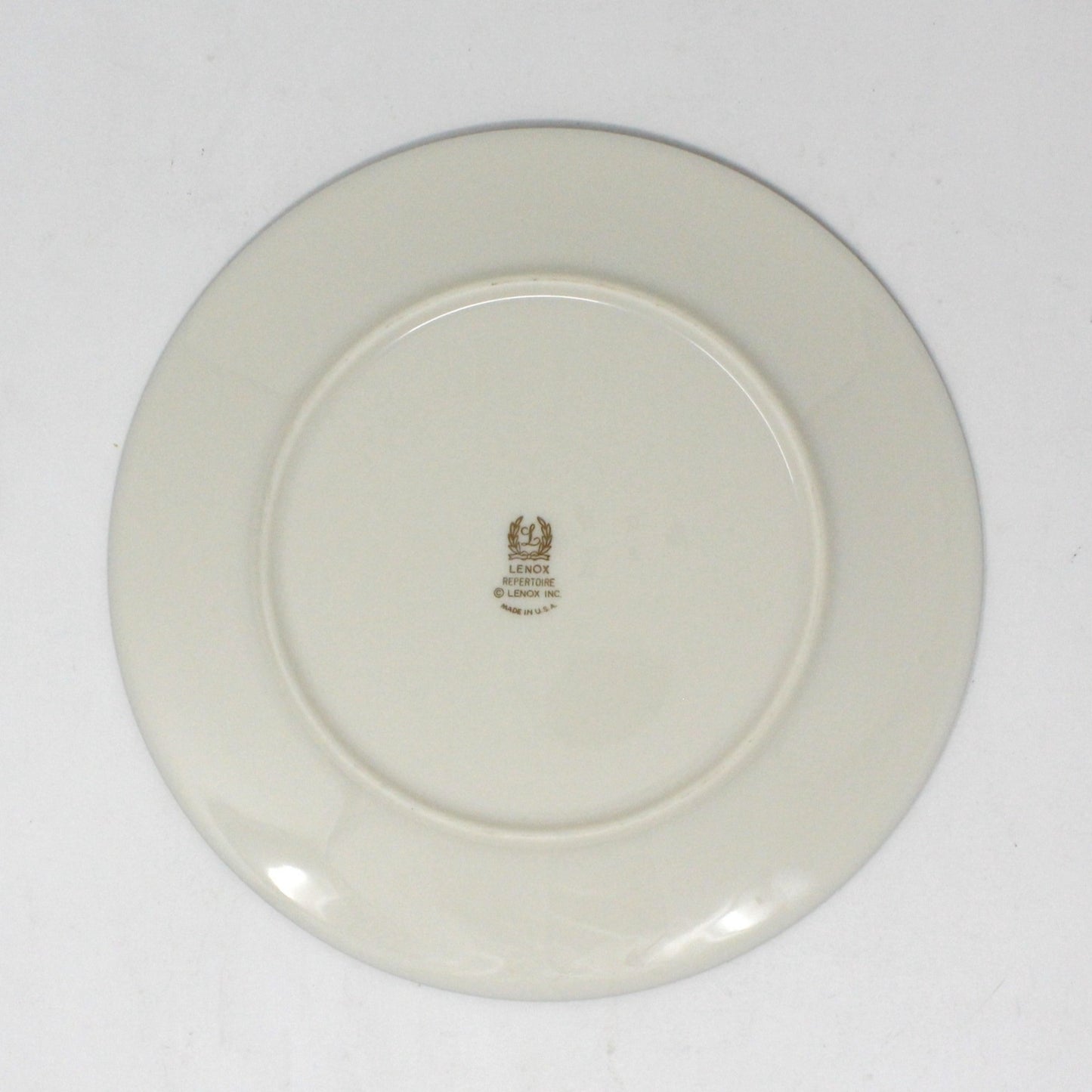 Dessert / Salad Plate, Lenox, Repertoire, Blue Flowers, Vintage USA