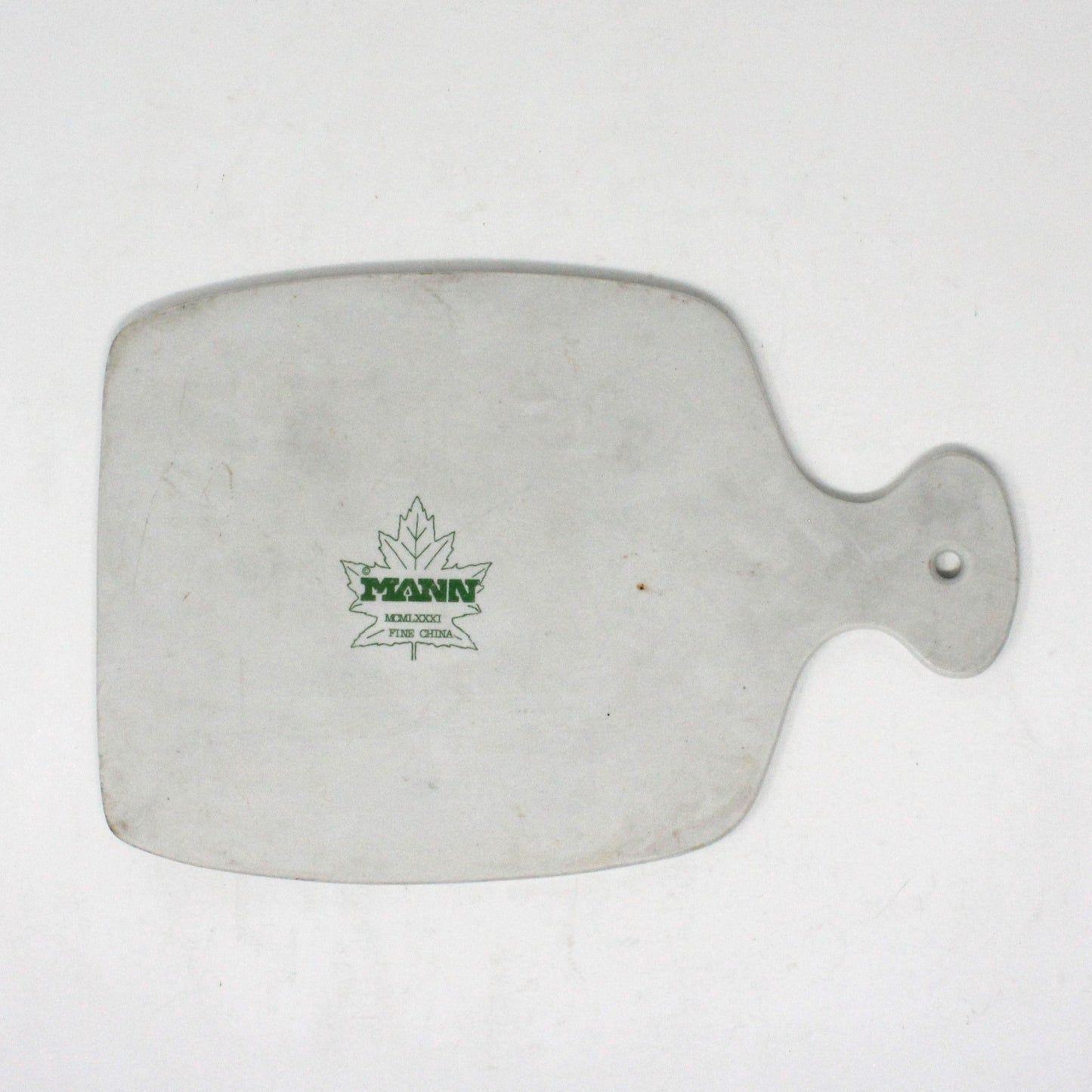 Trivet, Mann Fine China, Wayne County Tomatoes Label Design Trivet / Kitchen Wall Decor, Vintage