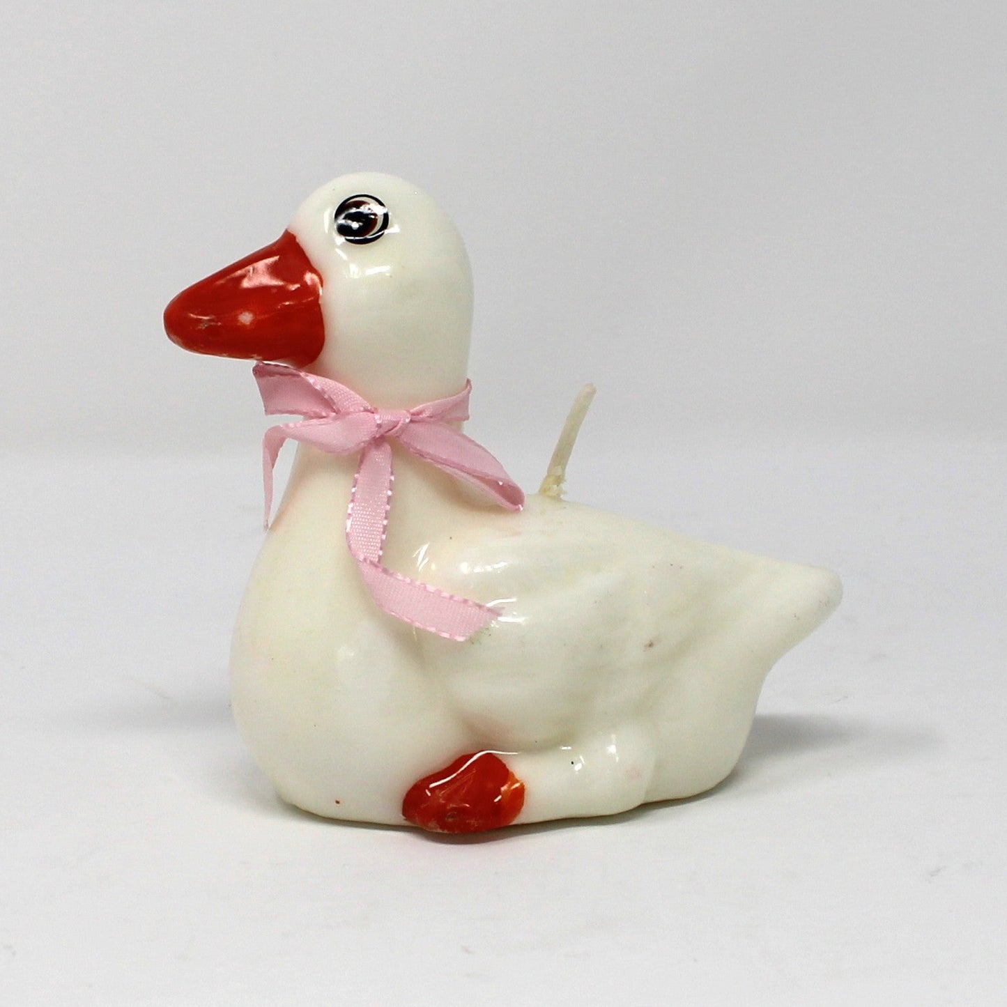 Candle, Figural Duck Shape, Never Used, Unburned, Vintage