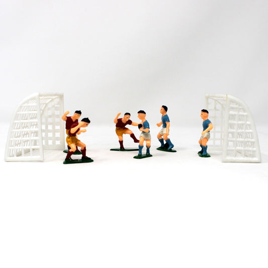 Cake Toppers, Soccer / Football Team Cake & Cupcake Decorations, 8 Pcs, Sports Party Supplies
