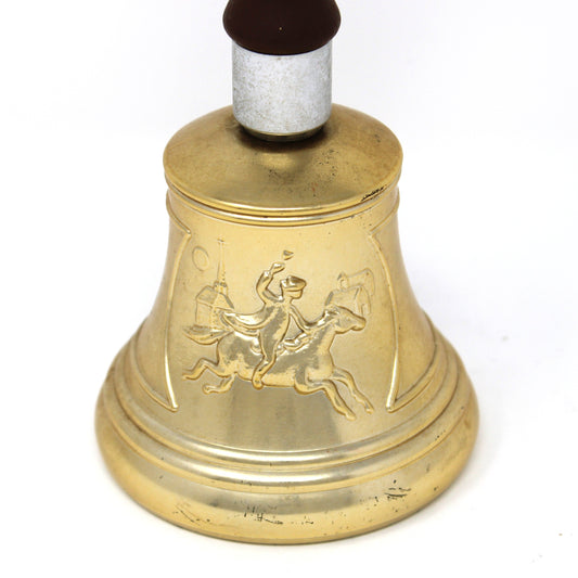 Decanter, Avon, Paul Revere Golden Bell Decanter Patriotic, Vintage, 1979