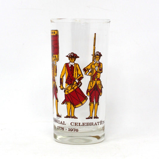 Glasses, Tumbler, Celebration 1776-1976 Collectible Glass, A&P, Vintage