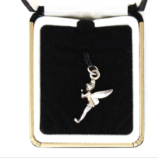 Charm, Disney, Sterling Silver Tinkerbell Charm, Limited Edition Collectible, Vintage