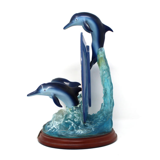 Figurine, Dolphin Majesty, Christian Riese Lassen, Paradise Discovery 1st Issue, Bradford Exchange, Vintage 2000