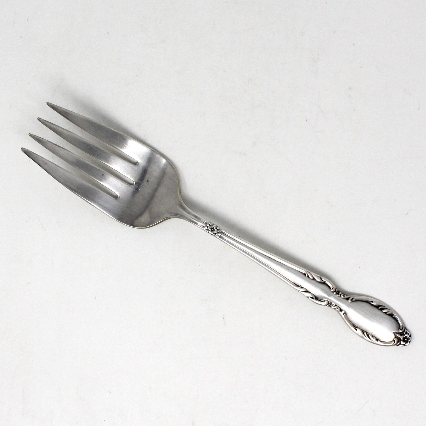 Serving / Meat Fork, Rogers & Bro, Silverplate, Royal Manor, Vintage 1956