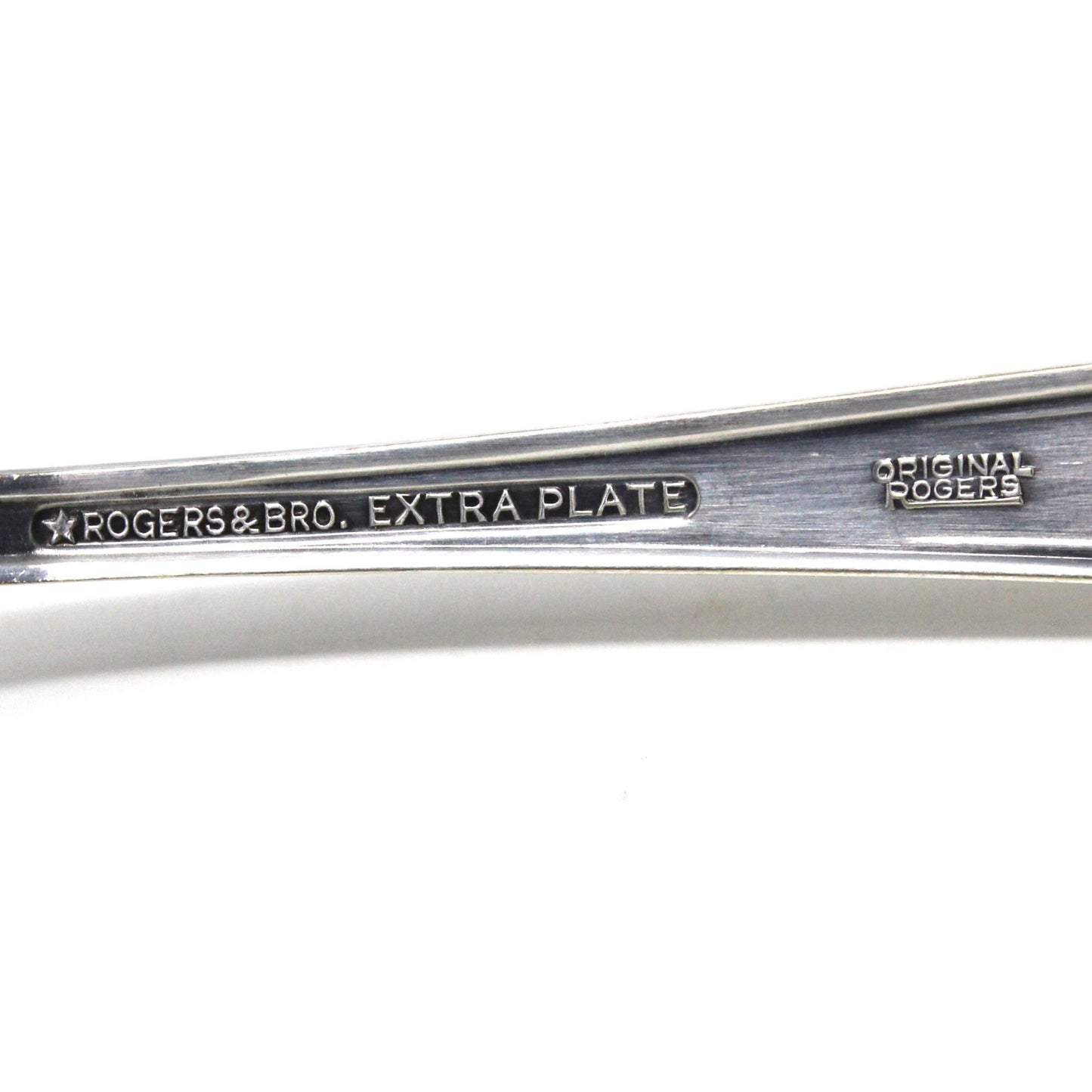 Serving / Meat Fork, Rogers & Bro, Silverplate, Royal Manor, Vintage 1956