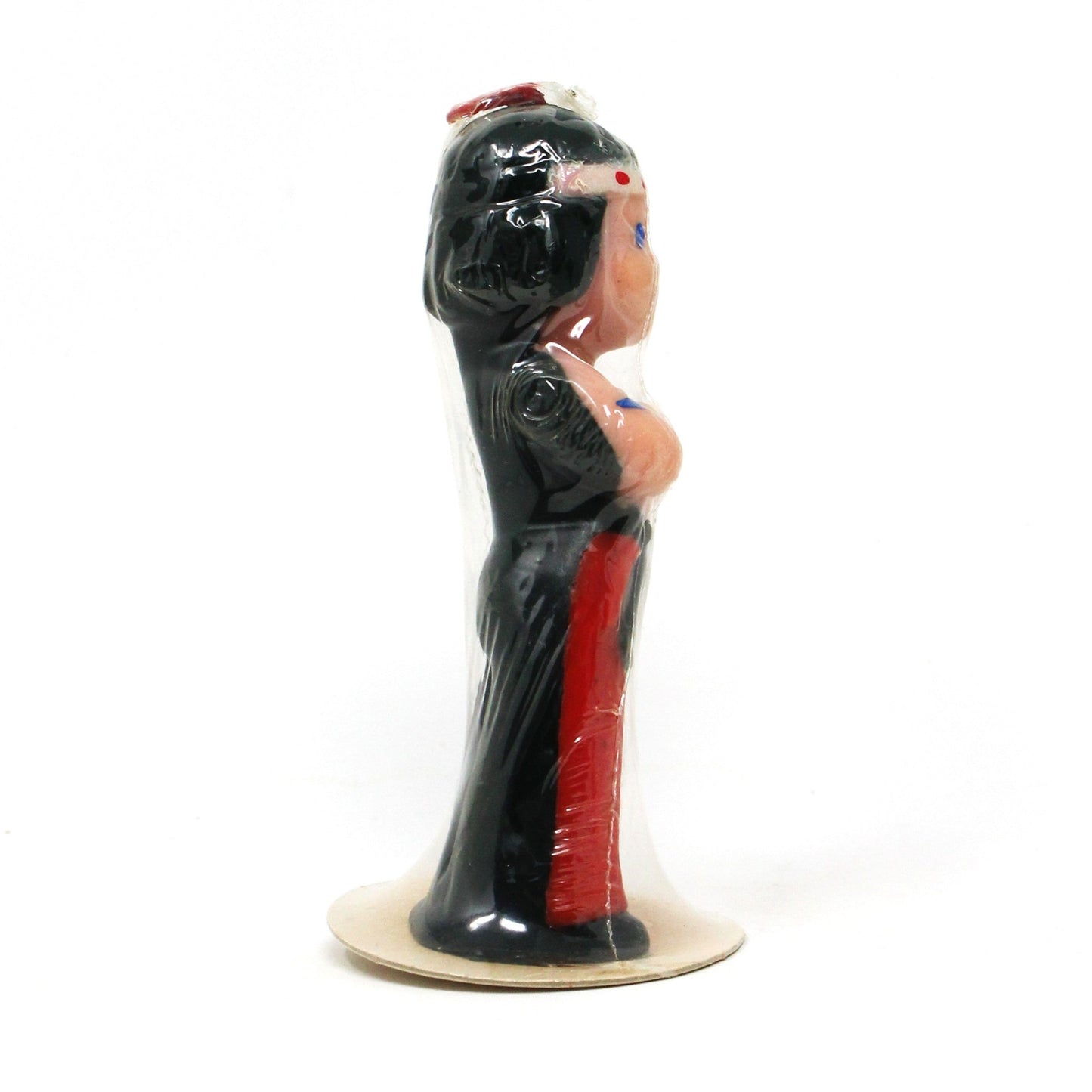 Candle, Gurley Novelty, Figural American Indian Thanksgiving Candles, Vintage