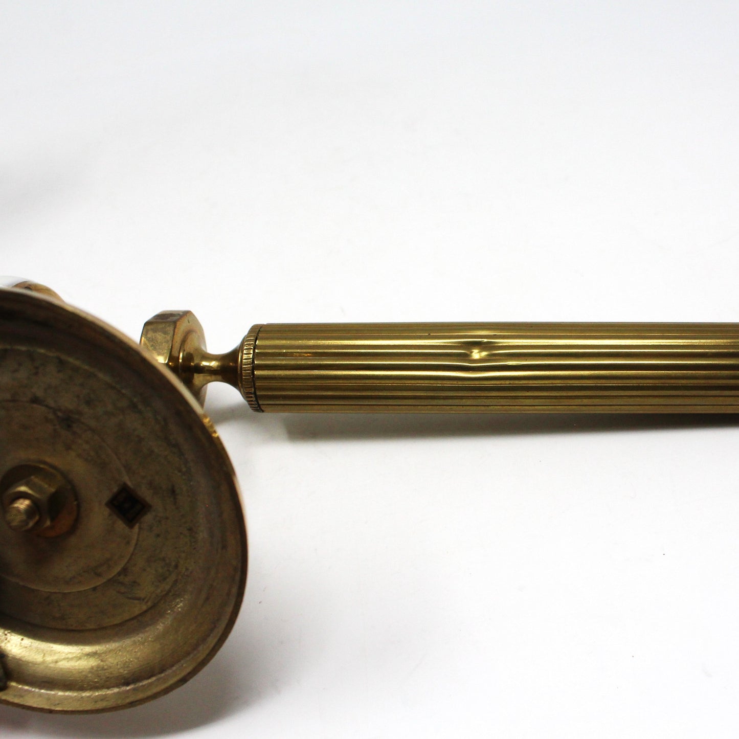 Candle Holders / Sconces, Brass & Mother of Pearl Inlay, Set of 2, Vintage, SOLD