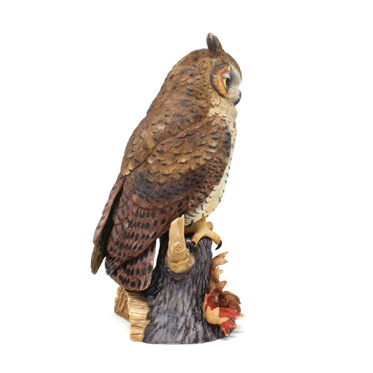 Figurine, Lenox Great Horned Owl, 1991 Porcelain, Vintage, SOLD
