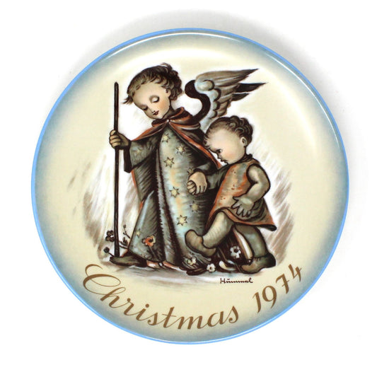 Decorative Plate, Schmid Brothers, Christmas Plate Hummel 1974, Collector Series, in Box, Vintage