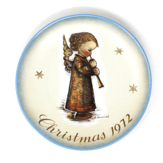 Decorative Plate, Schmid Brothers, Christmas Plate Hummel 1972, Collector Series, in Box, Vintage