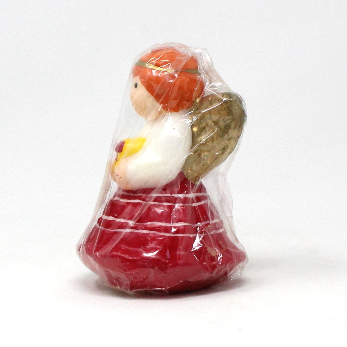 Candle, Angel Figural Novelty Christmas Candle Vintage