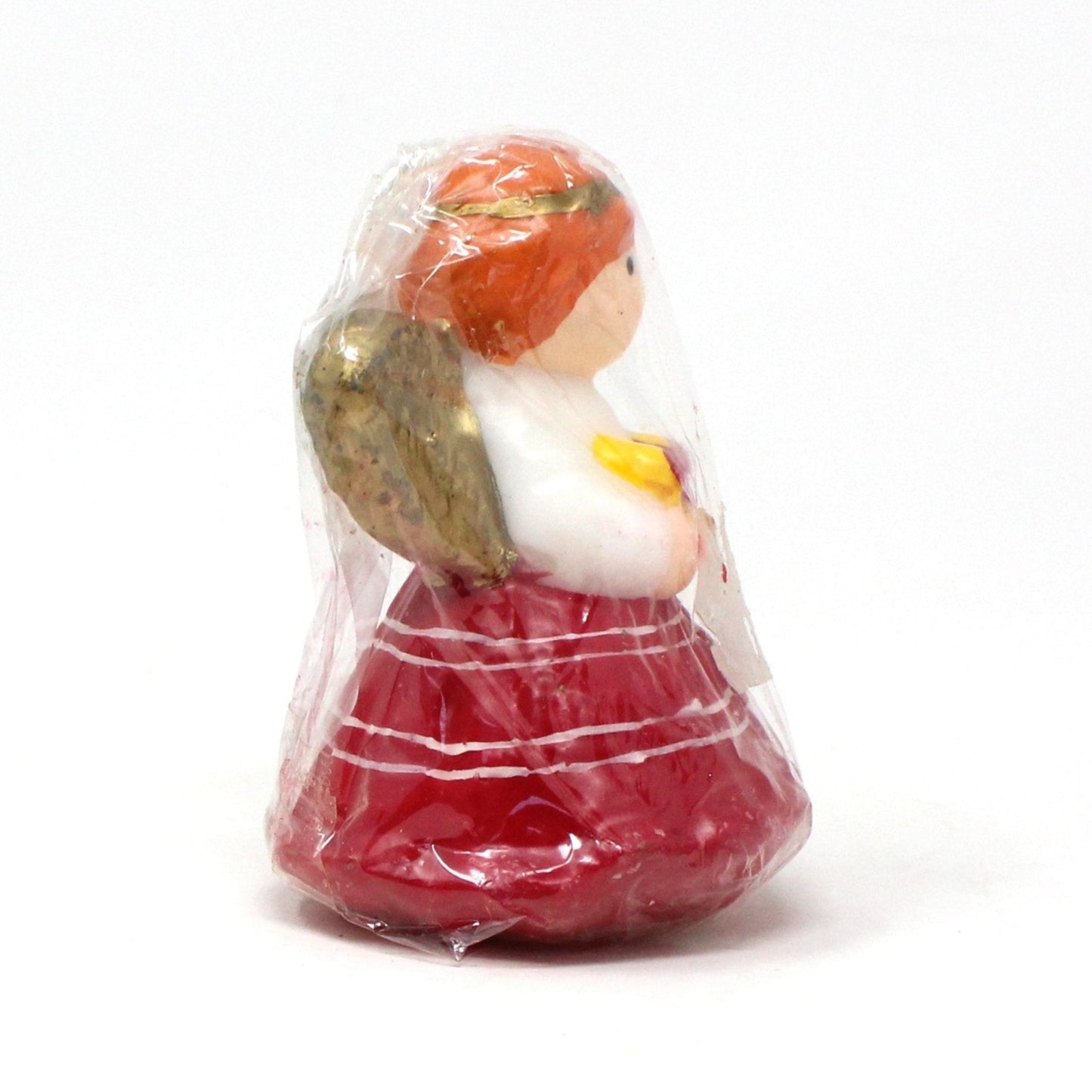 Candle, Angel Figural Novelty Christmas Candle Vintage