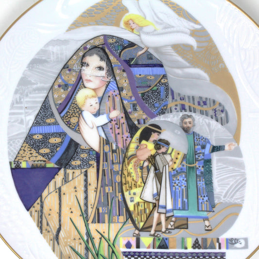 Decorative Plate, Knowles, Biblical Mothers Collection, Sarah and Isaac, Licea Style, Vintage