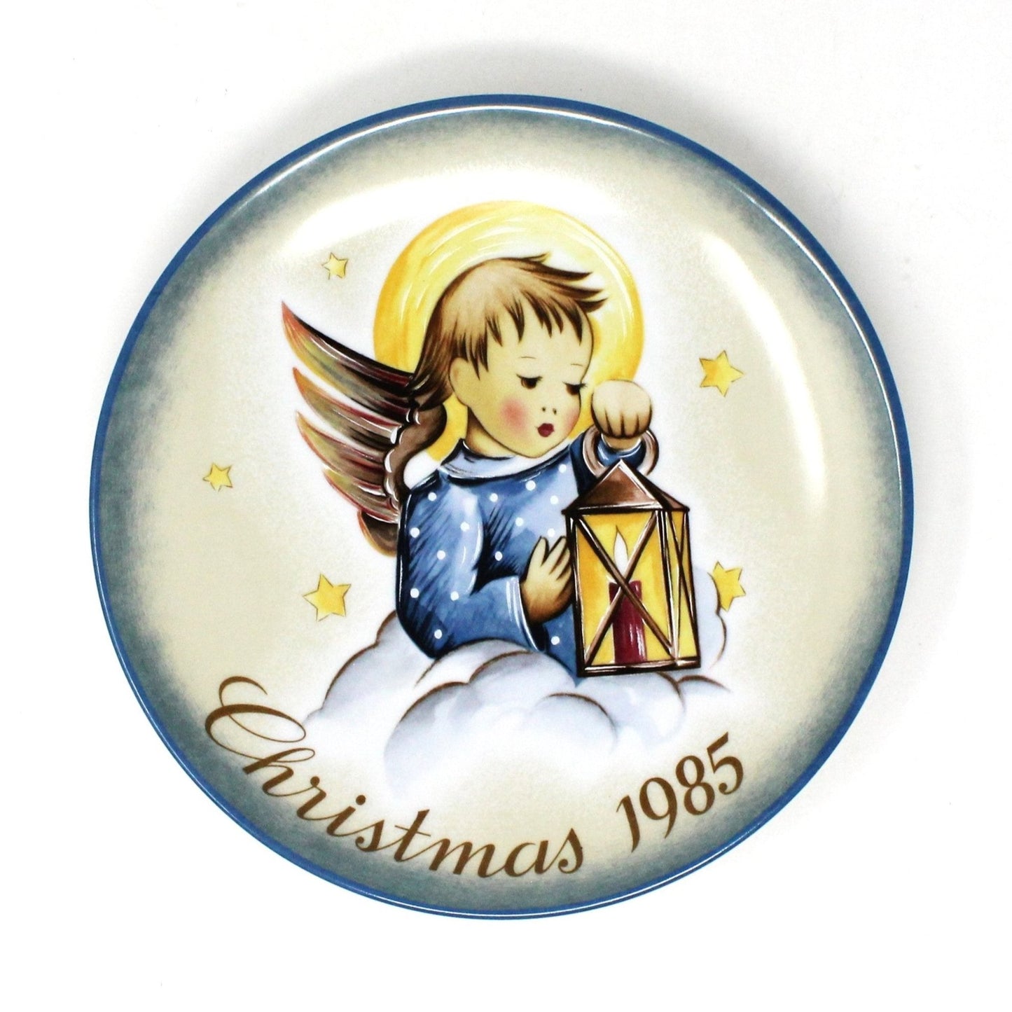 Decorative Plate, Schmid Brothers, Christmas Plate Hummel 1985, Heavenly Light, In Box, Vintage