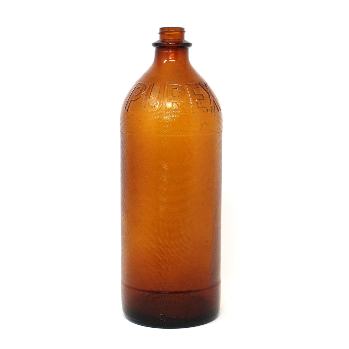 Collectible Bottle, Purex, Duraglas Brown Glass, Huntington WV, Vintage