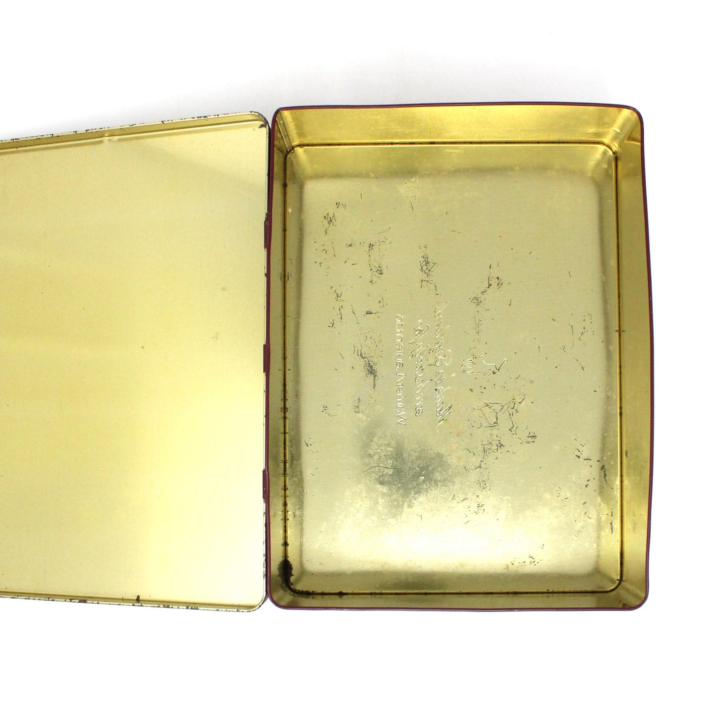 Tins, Gift Tin / Cookie Tin, Ralph Lauren, Equestrian Box, Victorian Woman Riding Horse, John Sturgess, Vintage