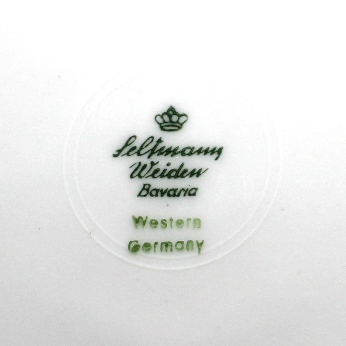 Dessert / Salad Plates: Seltmann Weiden, Fruit and Nut Pattern (SLT83), Set of 6, Porcelain, Bavaria, Vintage 1960s