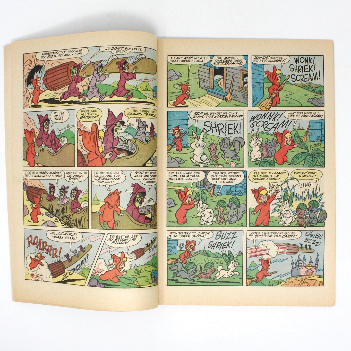 Comic Book, Harvey World, Wendy The Good Little Witch, #49, Vintage 1968
