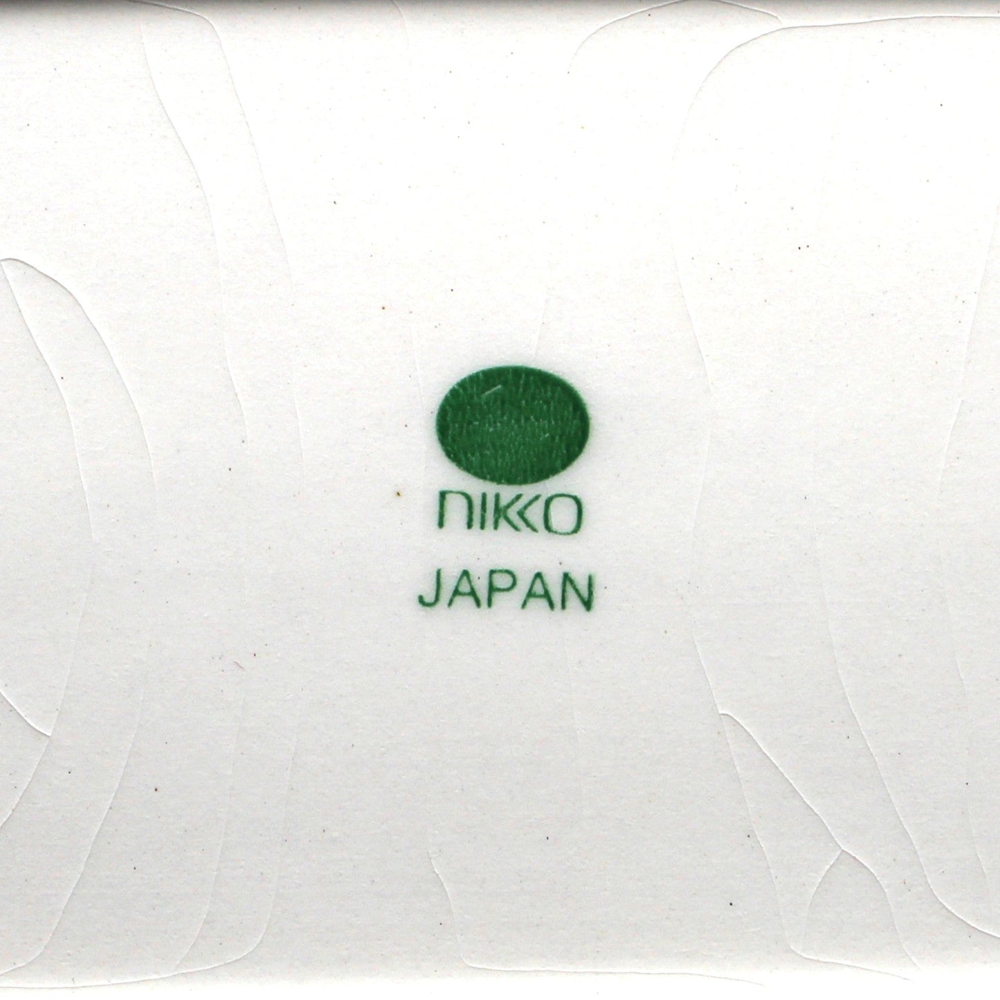 Mint Tray: NIKKO Happy Holidays, Ironstone, In Original Box, Vintage Japan 1980s
